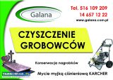 Mycie, czyszczenie grobowców. - Obrazek 1