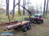 Przyczepa do drewna 1,5t leśna - Obrazek 3