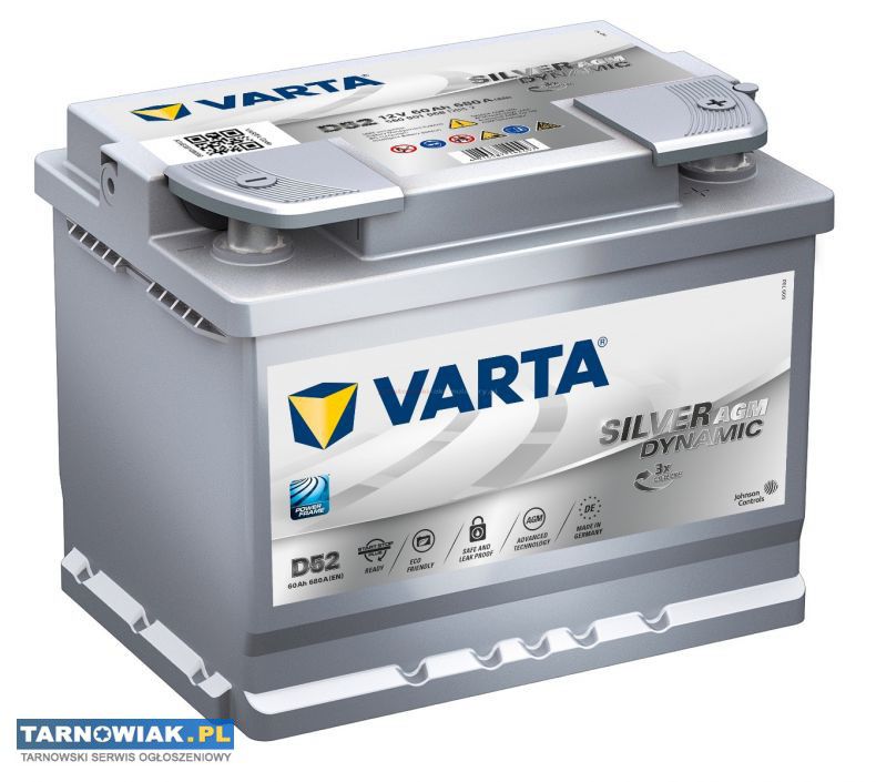 Varta аккумулятор 60а
