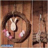 Wielkanoc wianek diy homemade - Obrazek 1