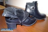 Skórzane botki 37. - Obrazek 4