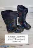 Kalosze cocodrillo rozm 24 - Obrazek 1