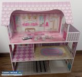 Drewniany domek dla lalek - Obrazek 1