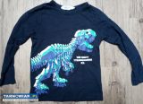 Bluza tyranosaur h&m 122-128 - Obrazek 1