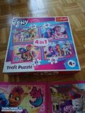puzzle Koniki Pony 4w1 - Obrazek 2