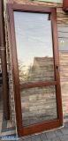 Okno drewniane Palisander  - Obrazek 1