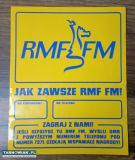 RMF FM naklejka radio unikalna - Obrazek 1