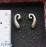 Srebrne kolczyki nowe - Obrazek 2