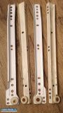 Prowadnice do Szuflad 45cm zestaw  - Obrazek 2