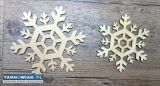 Eco dekor drewniany płatek śniegu - Obrazek 1