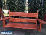 Huśtawka drewniana bocianie gniazdo - Obrazek 4