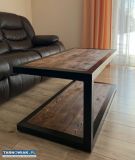 Ława stolik kawowy loft - Obrazek 2