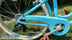 Rower 24 Elops Decathlon bdb stan koszyk przerzutk - Obrazek 2