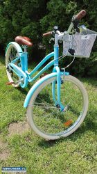 Rower 24 Elops Decathlon bdb stan koszyk przerzutk - Obrazek 4