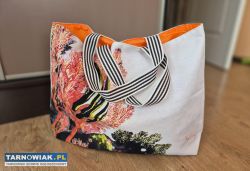 Torba plażowa,  płócienna Avene nowa - Obrazek 2