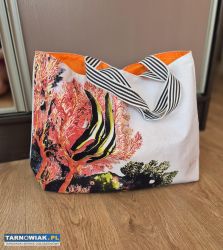 Torba plażowa,  płócienna Avene nowa - Obrazek 1