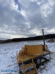 Mobilna balia jacuzzi na kołach - Obrazek 1