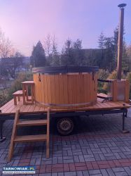 Mobilna balia jacuzzi na kołach - Obrazek 2