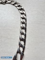 Metalowy naszyjnik łańcuch, szeroki - Obrazek 3