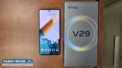 Vivo V29 5G 256GB czarny, stan bdb, gwarancja - Obrazek 1