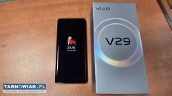 Vivo V29 5G 256GB czarny, stan bdb, gwarancja - Obrazek 3