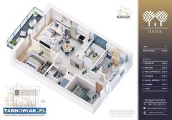 Mieszkanie z dużym tarasem i poddaszem, Tarnów - Obrazek 3