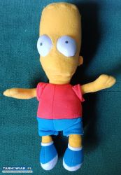 Pluszowa figurka Bart Simpson Simpsonowie - Obrazek 1