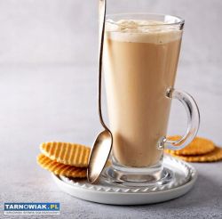 Szklanki do kawy latte 280ml 6szt + łyżeczki - Obrazek 1