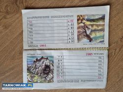 Kalendarz 1985 pttk - Obrazek 3