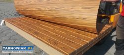 Tania Blacha trapezowa T-7 ROSE WOOD lakier - Obrazek 1