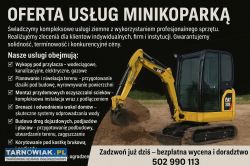 Wynajem Minikoparki Koparki - Obrazek 2