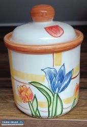 Zestaw ceramicznych kamionkowych pojemników - Obrazek 3