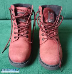 Wojas 33 trzewiki zimowe czerwone - Obrazek 2