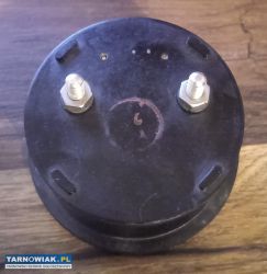 Stary zegar napięciowy woltomierz voltomierz 6V - Obrazek 2