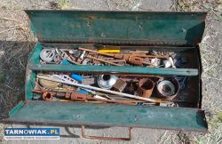 "Zabytkowa" skrzynka narzędziowa USA lat - Obrazek 3
