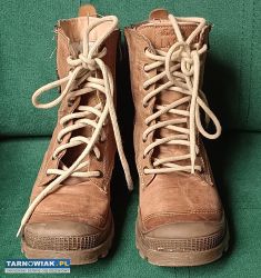 Brązowe trapery buty zimowe ocieplane Lasocki 37 - Obrazek 1