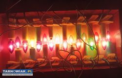 Lampki choinkowe świeczki  PRL kolekcjonerskie - Obrazek 2