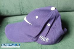 Czapka Nike granatowa z lat 90 - Obrazek 2