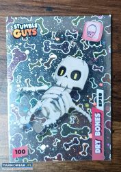 Stumble guys 100 Dry bones Epic Karta - Obrazek 1