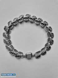 Bransoletka damska srebro 925,    waga 24g - Obrazek 1