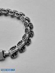 Bransoletka damska srebro 925,    waga 24g - Obrazek 3