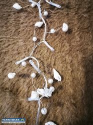 Świecący kabel, ozdobne muszelki na sznurze, kabel - Obrazek 1