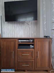 fotele skórzane telewizor żyrandol krzesła - Obrazek 2