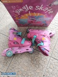 Łyżworolki wrotki regulowane dla dziewczynki - Obrazek 2