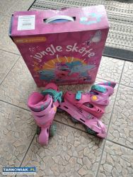 Łyżworolki wrotki regulowane dla dziewczynki - Obrazek 3