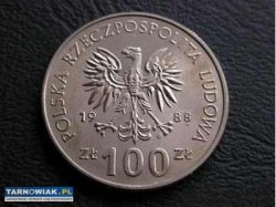 Moneta prl z 1988r jadwiga - Obrazek 2