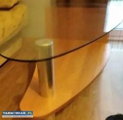 Stolik, ława ze szkłem - Obrazek 1