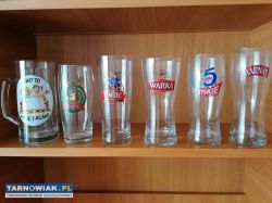 Sprzedam szklanki i kufel do piwa - Obrazek 1