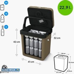 Lodówka samochodowa peme 12v 230v usb - Obrazek 2