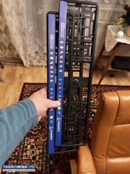 Ramki tablic rejestacyjnych - Obrazek 1